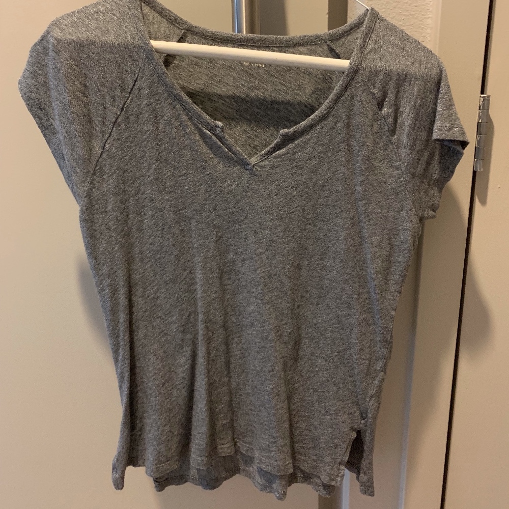 Madewell Basic Gray Tee
